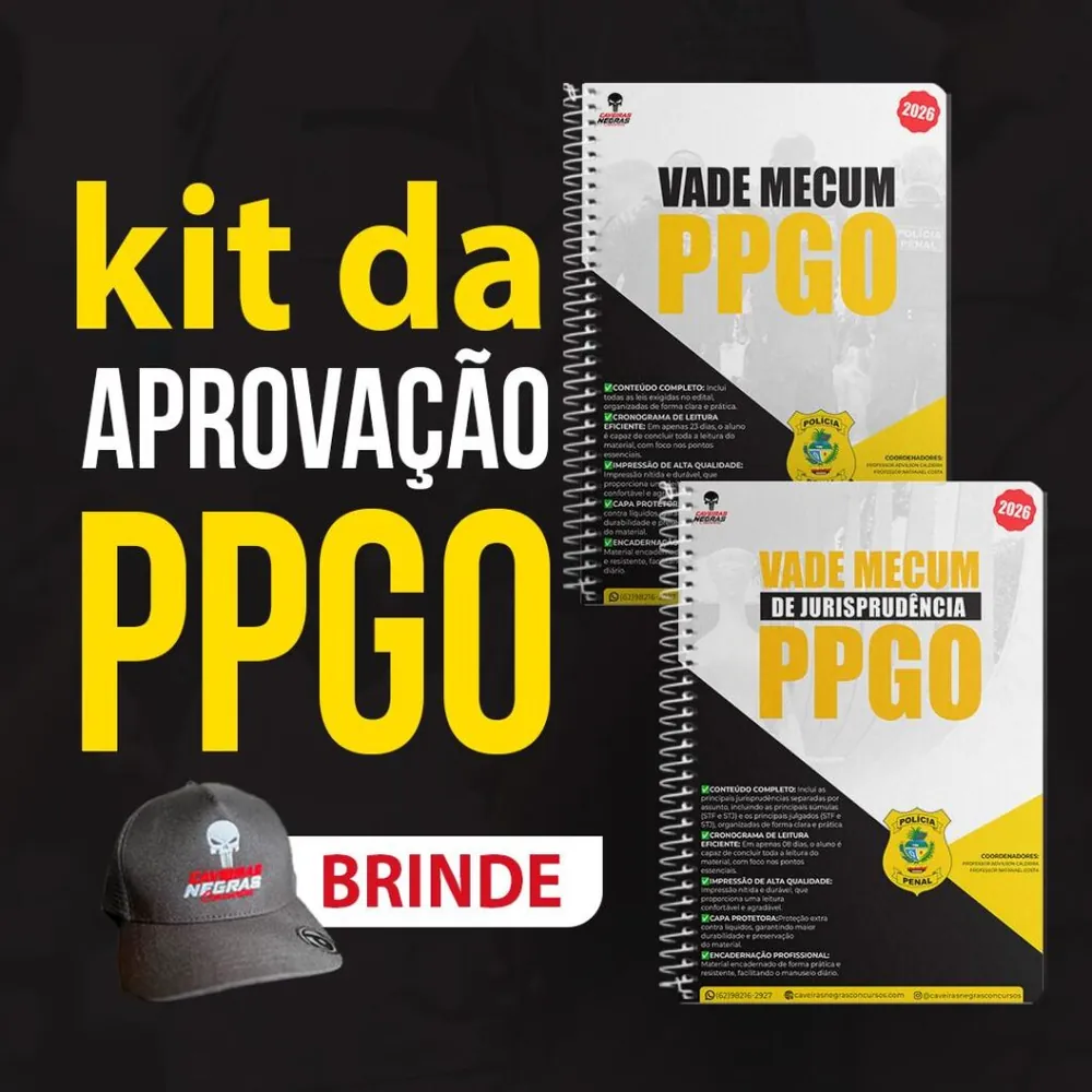 Kit da Aprovação — PPGO 2026