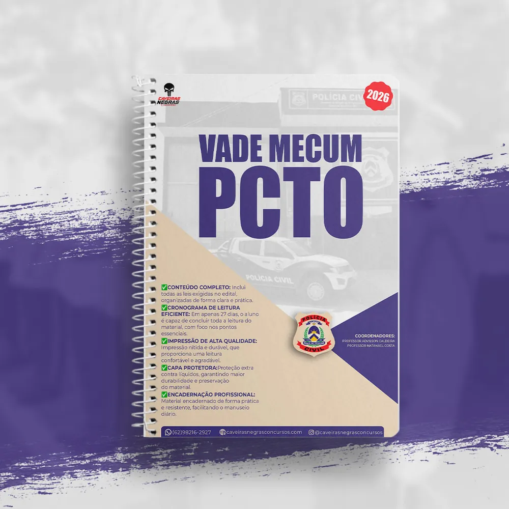 Vade Mecum + Cronograma de Leitura — PCTO