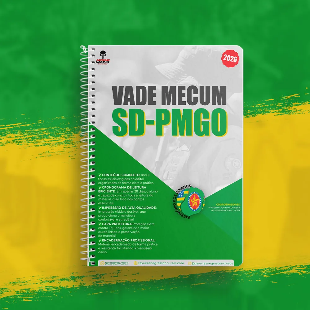 Vade Mecum + Cronograma de Leitura — PMGO