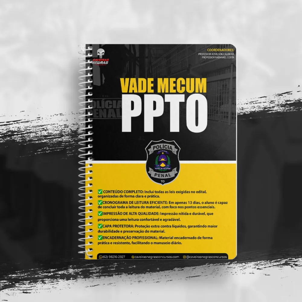 Vade Mecum + Cronograma de Leitura — PPTO