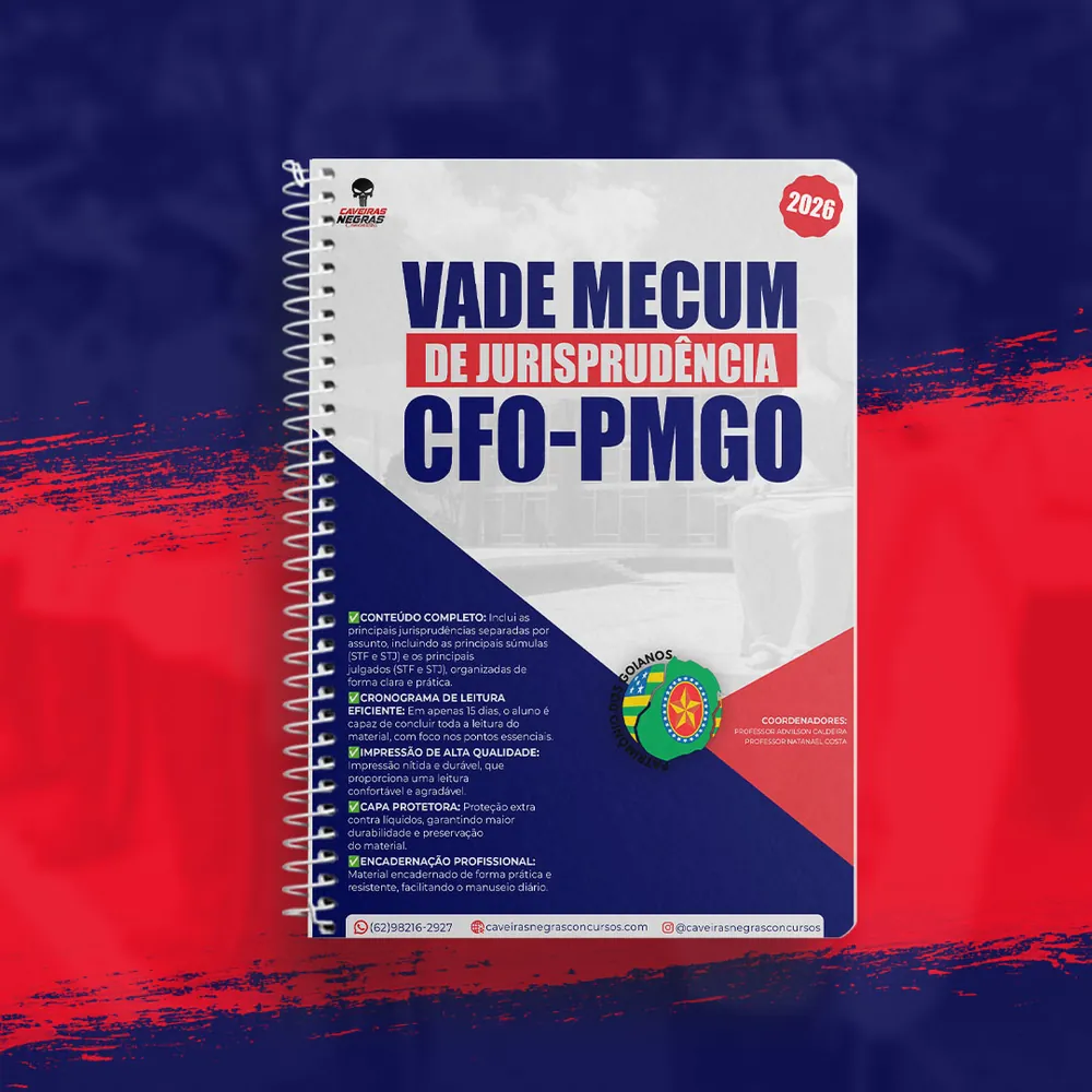 Vade Mecum de Jurisprudência — PMGO - CFO