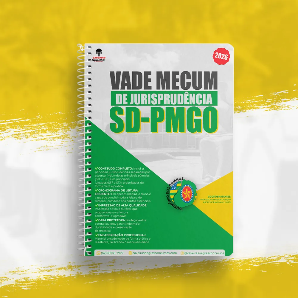 Vade Mecum de Jurisprudência — PMGO - Soldado