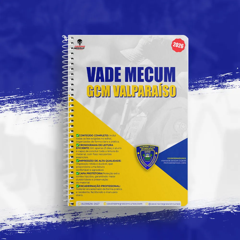 Vade Mecum + Cronograma de Leitura — GCM Valparaíso